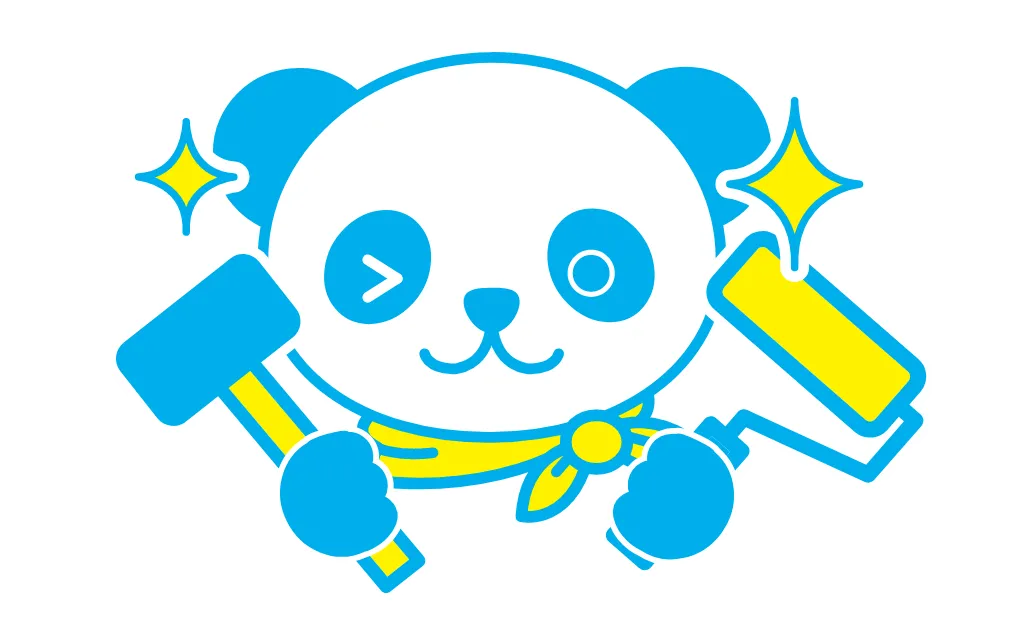 パンダのキャラクター