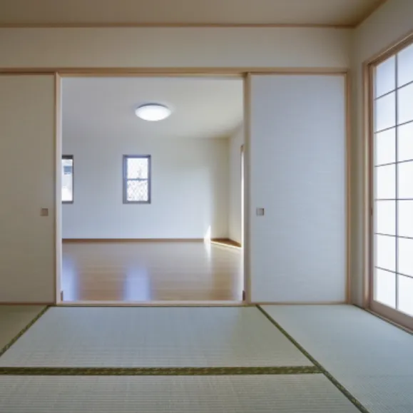 和室と洋室の写真