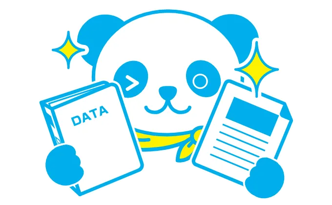 パンダのキャラクター